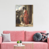 De deur van het vierkant, c.1790 (olie op het canv canvas afdruk (Insitu (Woonkamer))