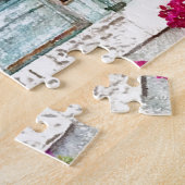 De deur voor de katoendeur legpuzzel (Zijkant)