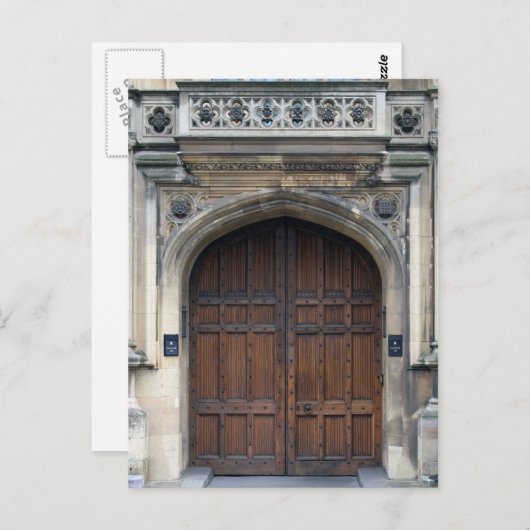 De deuren van het Parlement openen - Westminster Briefkaart (Voorkant / Achterkant)