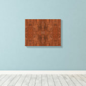 De deuren van Zanzibar: Cayenne Canvas Afdruk (Insitu (Houten vloer))