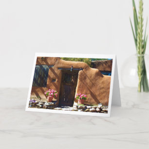 De Deuropening van Fe van de kerstman Kaart