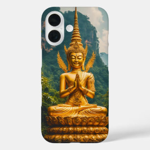 De Devata in Gouden Licht iPhone 16 Hoesje