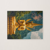 De Devata in Gouden Licht Legpuzzel (Horizontaal)