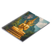 De Devata in Gouden Licht Notitieboek (Linkerzijde)