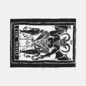 De Devil Blanket Fleece Deken (Voorkant (Horizontaal))