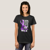 De Devil Domestic Violence Awareness Support Ribb T-shirt (Voorkant volledig)
