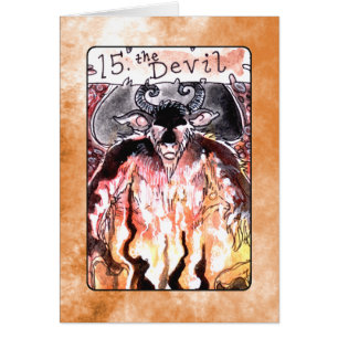 De Devil Tarot-kaart