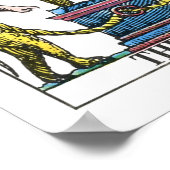 De Devil Tarot-kaart Poster (Hoek)