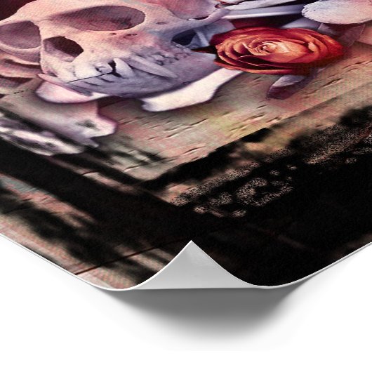 De Devil Tarot Kaart Print (Hoek)