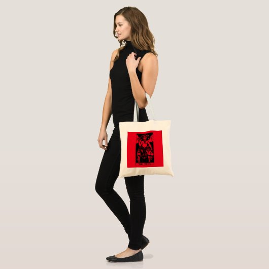 De Devil Tarot-kaart Tote Bag (Voorkant (model))