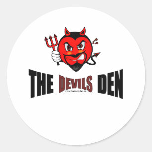 De Devils Den Sticker