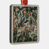 De Devonshire Hunting Tapestries Metalen Ornament (Rechts)