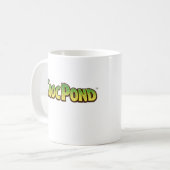 De DEX-mok van Crocpond Koffiemok (Voorkant links)