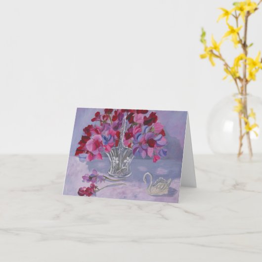 De dia van de Gift Kaart (Gele Bloem)