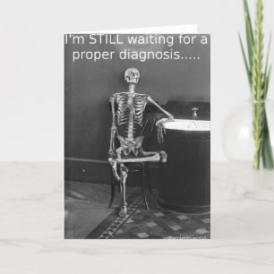 de DIAGNOSE van de groetenkaart MENIERE Kaart