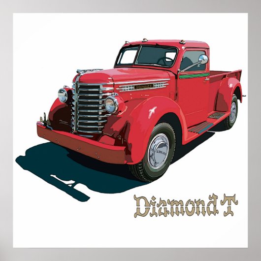 De diamant T 201 Poster (Voorkant)