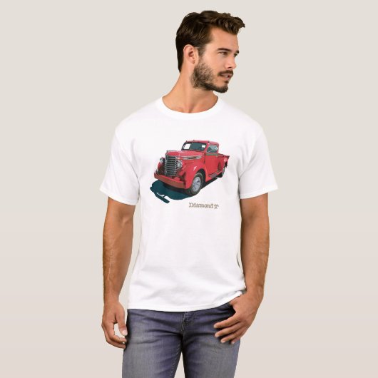 De diamant T 201 T-shirt (Voorkant volledig)