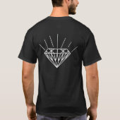 De diamant terug t-shirt (Achterkant)