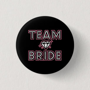 De diamantbridesmaidknopen van de Bride van het te Ronde Button 3,2 Cm