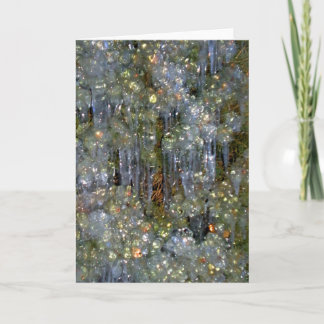 De Diamanten van de winter Feestdagen Kaart