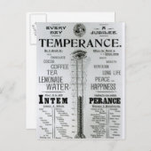 De Diamond Jubilee Thermometer of Life Briefkaart (Voorkant / Achterkant)