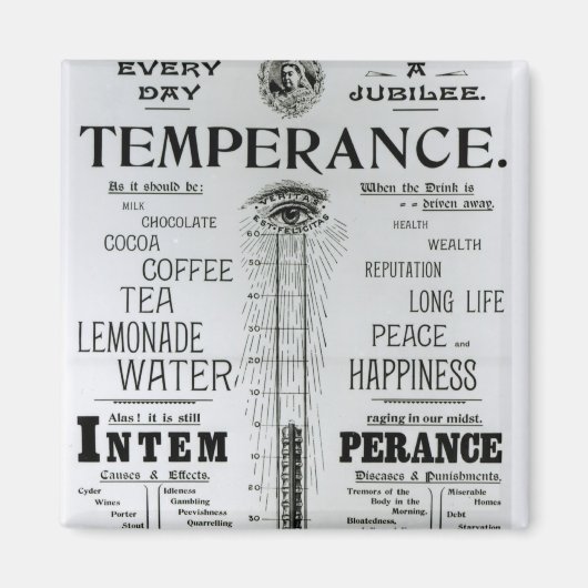 De Diamond Jubilee Thermometer of Life Magneet (Voorkant)