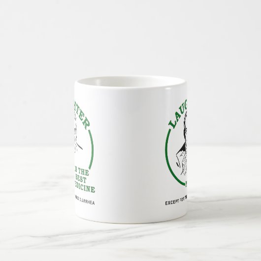 De Diarree Medicine Funny Mug lachen Koffiemok (Center)