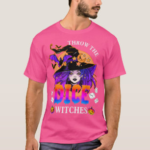 De Dice Witches Bunco Happy Halloween Party T-shirt