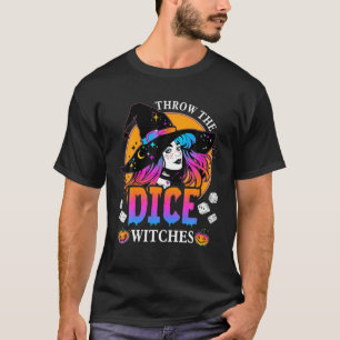 De Dice Witches Bunco Happy Halloween Party T-shirt