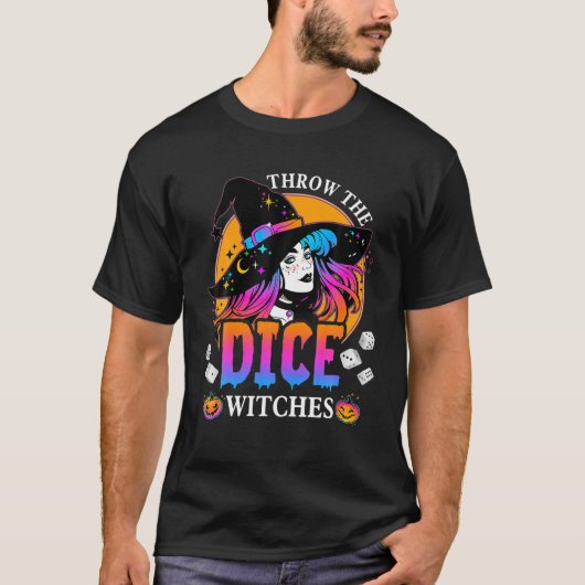 De Dice Witches Bunco Happy Halloween Party T-shirt (Voorkant)