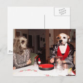 De dicegame briefkaart (Voorkant / Achterkant)