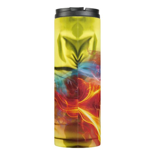 De dichtbijgelegen Speler van de Foto van de Voetb Thermosbeker (Achterkant)