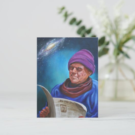 De dichter briefkaart (Staand voorkant)