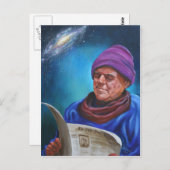 De dichter briefkaart (Voorkant / Achterkant)