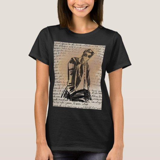 De dichter t-shirt (Voorkant)