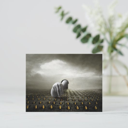 De dief 2013 van de tulp briefkaart (Staand voorkant)