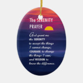 De dienst Prayer 2 Keramisch Ornament (Voorkant)