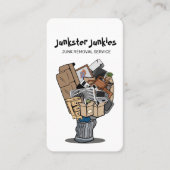 De Dienst van de Afvalinzameling Visitekaartje (Voorkant)