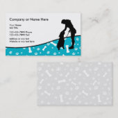 De Dienst van de Babysitter van het huisdier Visitekaartje (Voorkant / Achterkant)