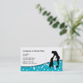 De Dienst van de Babysitter van het huisdier Visitekaartje (Staand voorkant)