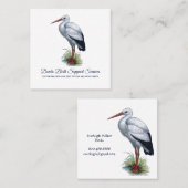 De Diensten van de Steun van de Verloskundige van  Contactkaartje (Voorkant / Achterkant)