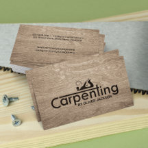 De diensten van het Carpenter koelen logo tekst me