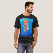 De Diep Glow Kwallen T-shirt (Voorkant volledig)