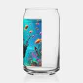 De diepe duiktocht blikvorm glas (Links)