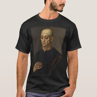 De diepe een griezelige Lovecraftiaanse burger van T-shirt
