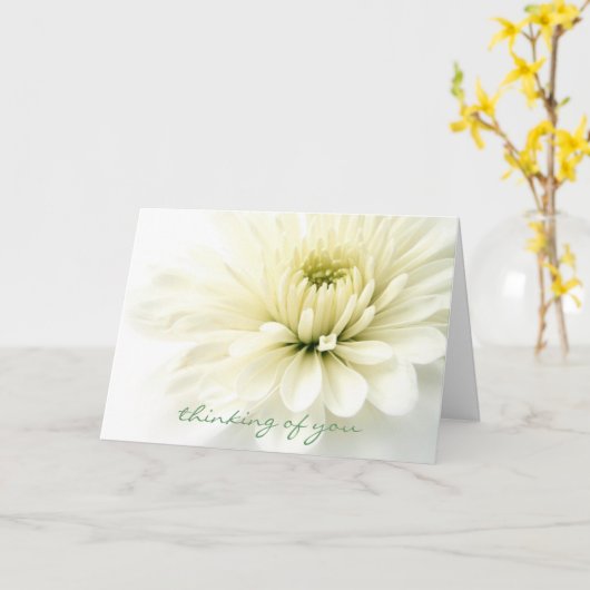 De diepe Kaart van de Sympathie (Gele Bloem)