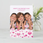 De diepe Kaart van Valentijn van de Foto van de (Staand voorkant)