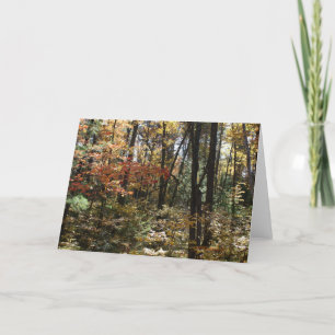 De diepe Schoonheid van het Bos Kaart