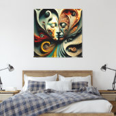 DE DIEPSTE LIEFDE CANVAS AFDRUK (Insitu (Slaapkamer))