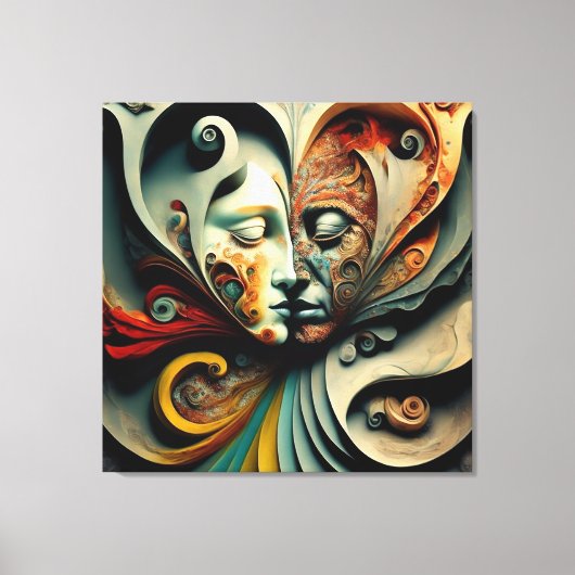 DE DIEPSTE LIEFDE CANVAS AFDRUK (Voorkant)